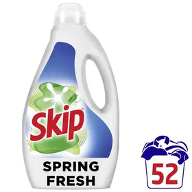 Skip Υγρό Απορρυπαντικό Πλυντηρίου Ρούχων Spring Fresh 52 MEZ