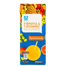 ΧΥΜΟΣ 9 φρούτα 7 βιταμίνες