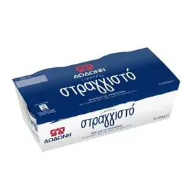 ΔΩΔΩΝΗ ΓΙΑΟΥΡΤΙ ΣΤΡΑΓΓΙΣΤΟ 8% 2x200g