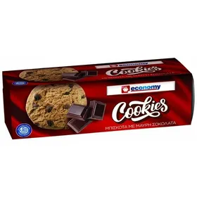 μπισκότα cookies με κομμάτια σοκολάτας ή σοκολάτα & κακάο 175γρ.
