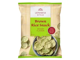 Τσιπς καστανού ρυζιού Wasabi