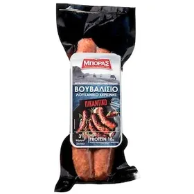ΜΠΟΡΑΣ Λουκάνικα Βουβαλίσια Πικάντικα 250g