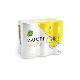 ΖΑΓΟΡΙ Sparkling Ανθρακούχο Νερό Λεμόνι Χωρίς ζάχαρη 6x330ml