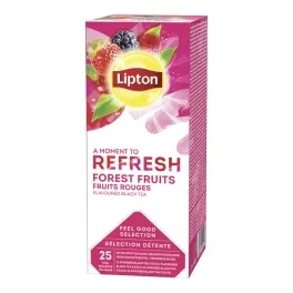 Lipton Μαύρο Τσάι Φρούτα του Δάσους 25x1,6gr