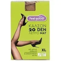 Feel Good! Καλσόν 20D Κάραμελ XL 1 τεμ.