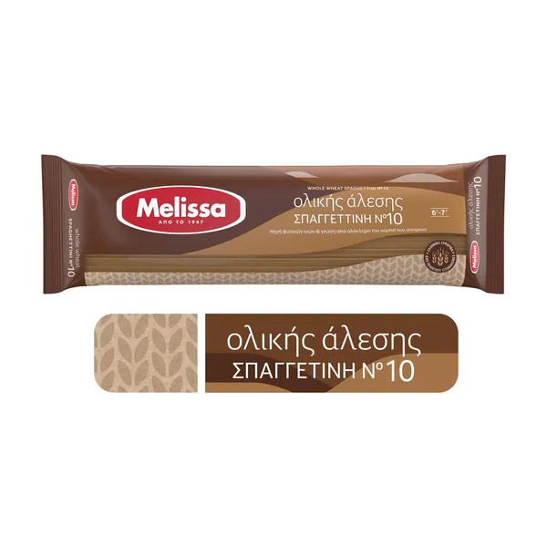 Σπαγγετίνη Ολικής Άλεσης Νο10