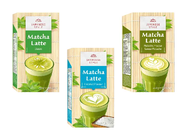 Matcha Latte Κλασικό, καρύδα, φιστίκι