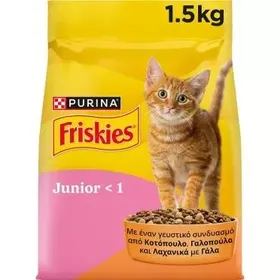 Friskies Junior Κοτόπουλο Γάλα Λαχανικά 1,5kg