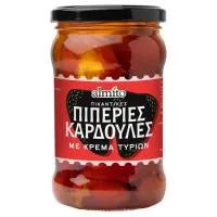 Πικάντικες Πιπεριές Καρδούλες Κόκκινες με Κρέμα Τυριών Almito 150g