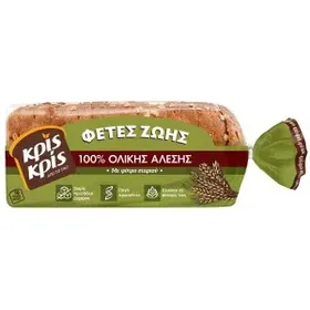 Ψωμί τοστ ολικής άλεσης ΚΡΙΣ ΚΡΙΣ selection 700gr
