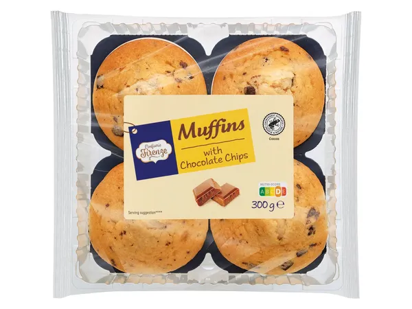Γλύκισμα muffins Βανίλια / Σοκολάτα