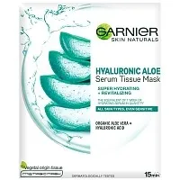 L'oreal Garnier Skin Naturals Υφασμάτινη Μάσκα Προσώπου Hyaluronic Aloe 28γρ.