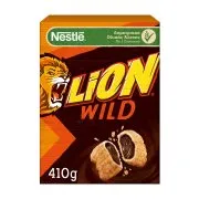 Nestle Lion Δημητριακά Ολικής Άλεσης Wild Με Καραμέλα & Σοκολάτα 410γρ.