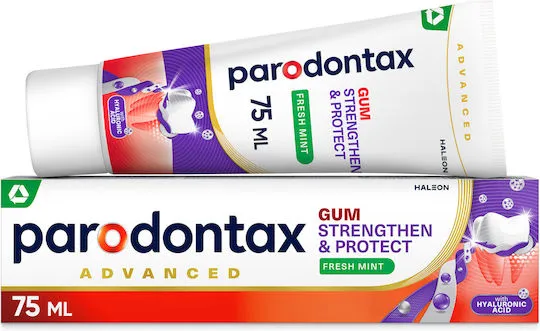 Parodontax Gum Strengthen & Protect Whitening, Οδοντόκρεμα καθημερινής χρήσης, 75ml