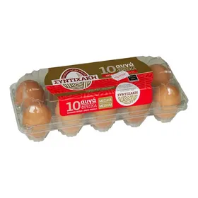 Αυγά 10άδα ΣΥΝΤΙΧΑΚΗ medium 53+ gr