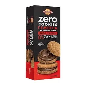 ΒΙΟΛΑΝΤΑ Μπισκότα Γεμιστά Zero Cookies Κακάο 180g