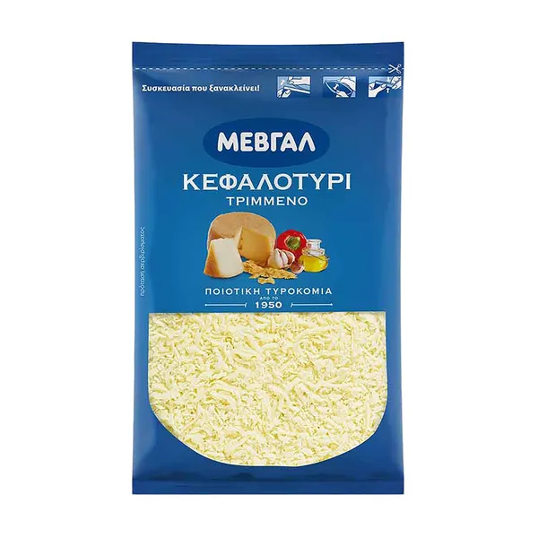Κεφαλοτύρι ΜΕΒΓΑΛ τριμμένο 200g