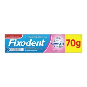 Fixodent Complete 70G (κόκκινη συσκευασία) Färs aroma/No Flavor