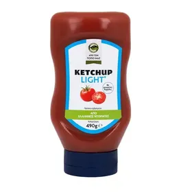 Κέτσαπ light ΜΑΣΟΥΤΗΣ ΑΠΟ ΤΟΝ ΤΟΠΟ ΜΑΣ top down 490γρ.