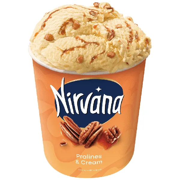 NIRVANA Pralines & Cream 310γρ. ή Chocolate & Choco Chips 322γρ.