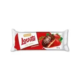 Lovita μπισκότα φράουλα 135γρ.