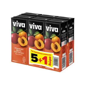 κοκτέιλ φρουτοποτό 6τεμ 250ml