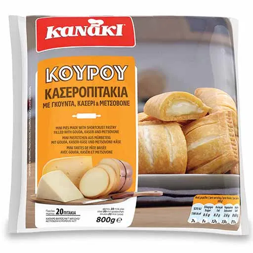 Kanaki Κασεροπιτάκια Κουρού 800γρ.
