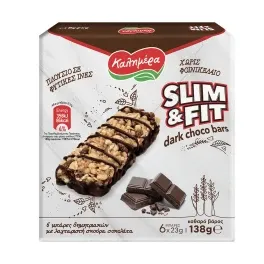 Καλημέρα Eat & Fit Bars Με Μαύρη Σοκολάτα 6x23g