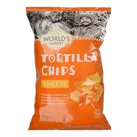 WORLD'S MARKET Τσιπς Τορτίγια με Τυρί 150g