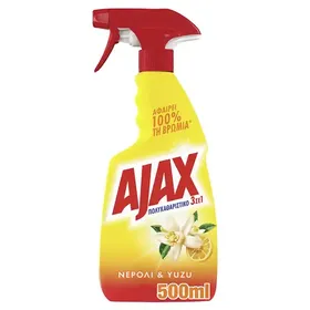 Ajax Uplifting Καθαριστικό Επιφανειών 3σε1 Νερόλι & Yuzu 500ml.