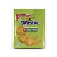 ΠΑΠΑΔΟΠΟΥΛΟΥ Μπισκότα Mini Digestive Χωρίς Ζάχαρη 70g