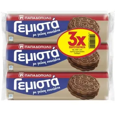 Γεμιστά Σοκολάτας (200gx3)x12