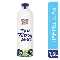 Γάλα Του Τόπου Μας 3,7% λιπαρά Δέλτα 1,5 lt