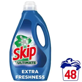 Skip Ultimate Υγρό Απορρυπαντικό Πλυντηρίου Ρούχων Extra Fresh 48mez. 2,16lt.