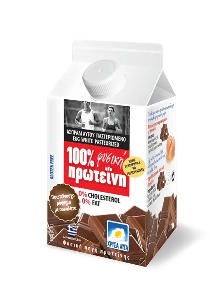 Ασπράδι Αυγού με Γεύση Σοκολάτας