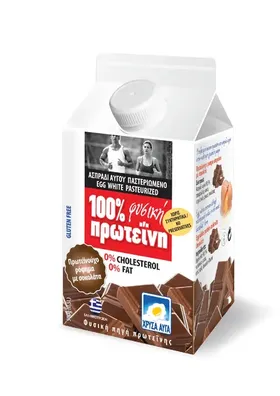 Ασπράδι Αυγού με Γεύση Σοκολάτας
