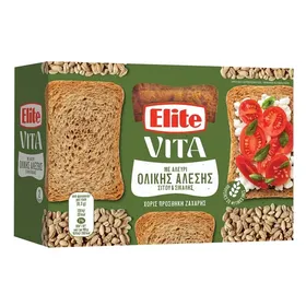 vita φρυγανιές ολικής άλεσης 360γρ.
