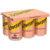 SCHWEPPES Pink Grapefruit 6x150ml
