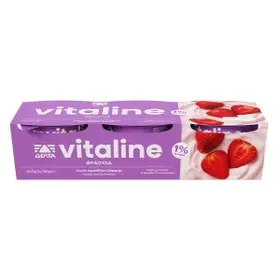 Όλα τα επιδόρπια γιαουρτιού VITALINE 2x170gr