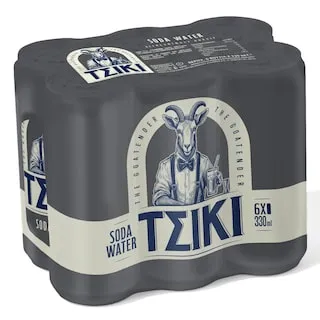 TSIKI Σόδα Κουτί 6x330ml