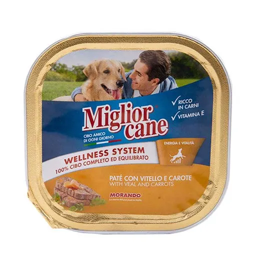 Miglior Cane Σκυλοτροφή Βοδινό & Καρότα 300γρ.