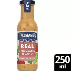 HELLMANN'S DRESSING 1000 ISLAND 6X250ML