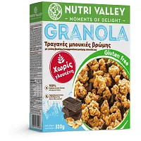 Nutri Valley Granola Βανιλιά Χωρίς Γλουτένη 320gr