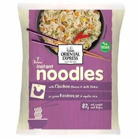 Noodles ORIENTAL EXPRESS 3' κοτόπουλο & τσίλι 87γρ.