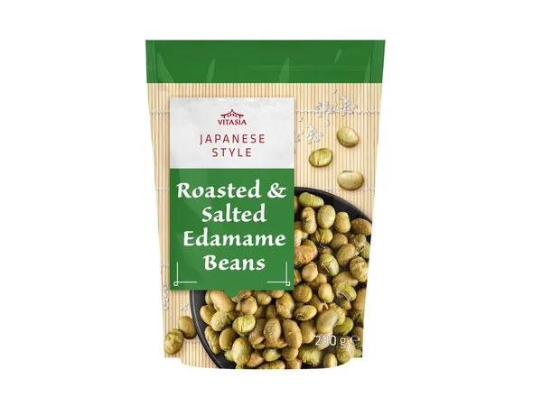 Edamame ψημένα και αλατισμένα