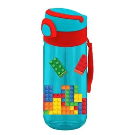 MUST TEAM παγούρι PP 500ml με καλαμάκι σε 4 σχέδια για αγόρια