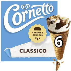 Cornetto Παγωτό Classic 6x60γρ./90ml.