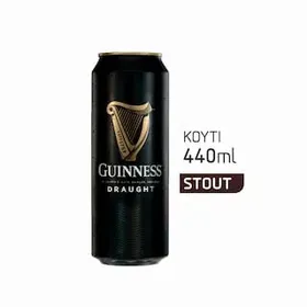 GUINNESS Μπύρα Draught Κουτί 440ml