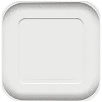 Ready2u Χάρτινα Πιάτα Τετράγωνα Σε Λευκό Χρώμα 23x23 20τεμ