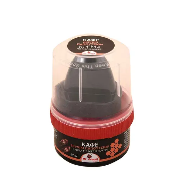 MrGrand Βερνίκι Υποδημάτων Κρέμα Καφέ 50ml.